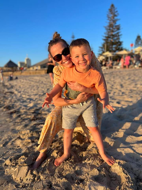 Natalie Hart & Son Jenson via Egg donor