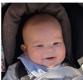 Hamish O'Shea, Georgia & Tim's son