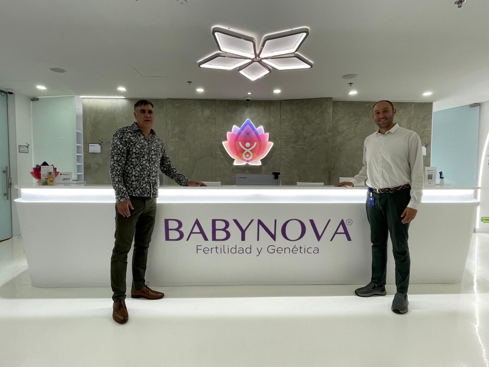 Sam at BabyNova in Colombia