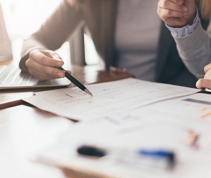 experts helping someone navigate a complex scenario